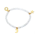 Bracelet Céleste en Pierre de Lune