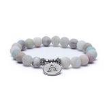 Serenity Bracelet – Amazonite & Buddha