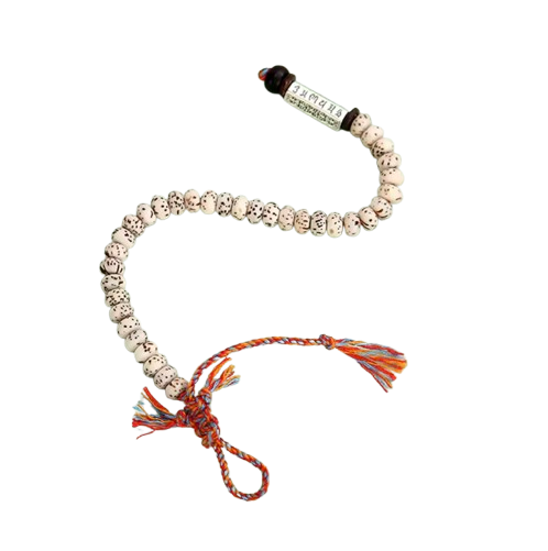 Bracelet Mantra en Perles de Bodhi – Éveil & Protection Spirituelle