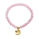 Bracelet en Quartz Fraise – Amour, douceur et apaisement