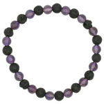 Joy &amp; Love Bracelet - Faceted Strawberry Quartz 