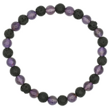 Joy &amp; Love Bracelet - Faceted Strawberry Quartz 