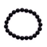 Bracelet Protecteur Bouclier d'Énergie en Tourmaline Noire