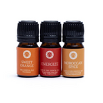 Coffret Huiles Essentielles Citrus Blast – Song of India (Orange Douce, Energize, Épice Marocaine)