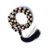 Mala Tulsi Angelite and Amazonite