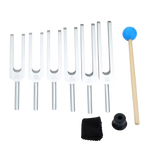 Set de diapasons Solfège – 396 • 417 • 528 • 636 • 741 • 852 Hz