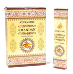 Encens Ayurvédique Premium Masala – Chandan (lot de 6 boîtes)