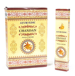 Encens Ayurvédique Premium Masala – Chandan (lot de 6 boîtes)