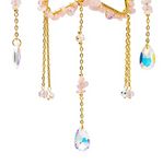 Attrape-Soleil Étoile en Quartz Rose – Harmonie, Amour et Lumière Positive
