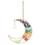 Attrape-Soleil Lune Arbre de Vie 7 Chakras – Harmonie, Équilibre et Énergie Lumineuse