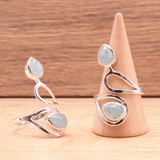 Bague Souffle d’Azur Aigue Marine et Argent 925