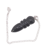 Black Agate Om Pendulum