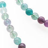 Collier Harmonie Cristalline – Fluorine Multicolore