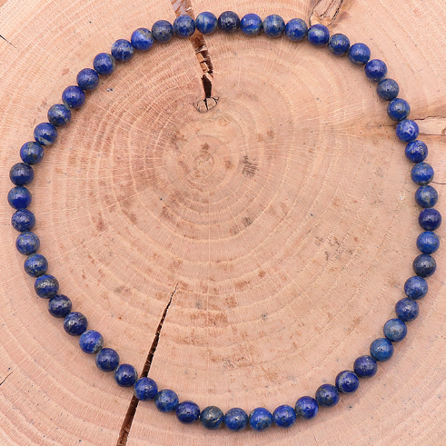 collier boules lapis_lazuli - univers tibet