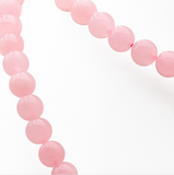 Collier Douceur du Cœur – Quartz Rose