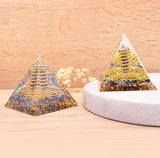 Tournillo de Orgón Turmalina Negra y Cristal de Roca – Flor de Vida y Protección Energética