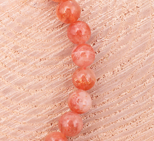 Bracelet Hélios en pierre de soleil