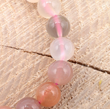 Pulsera Luna Rosa de Piedra Lunar Rosada
