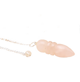Pendule égyptien en quartz rose