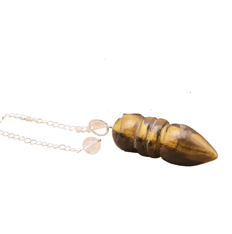 Pendule égyptien en oeil de tigre