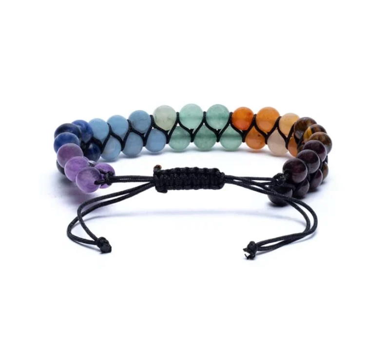 7 Chakras Crystal Beads Bracelet