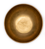 Gravierte Klangschale Om 15,5 cm