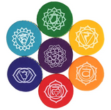 7 Cojines para Bol Tibetano - 7 Chakras