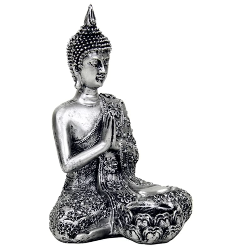 Bouddha Namasté avec bougeoir
