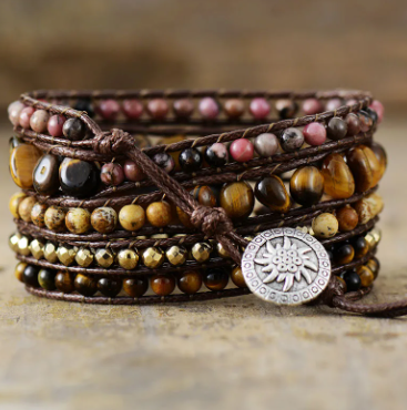 Bracelet Wrap - Oeil-de-Tigre
