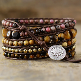 Bracelet Wrap - Oeil-de-Tigre