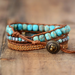 Bracelet Wrap - Turquoise