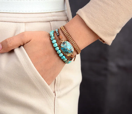 Bracelet Wrap - Turquoise