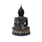 Statue Bouddha Noir en Méditation