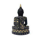Statue Bouddha Noir en Méditation