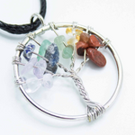 Pendentif Arbre de Vie 7 Chakras