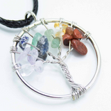 Pendentif Arbre de Vie 7 Chakras
