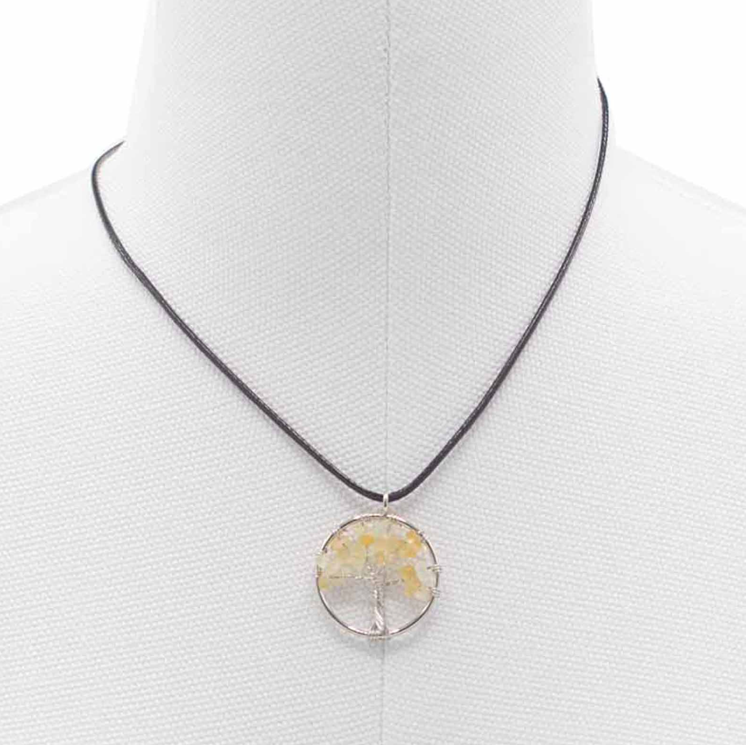 Pendentif Arbre de Vie Cornaline