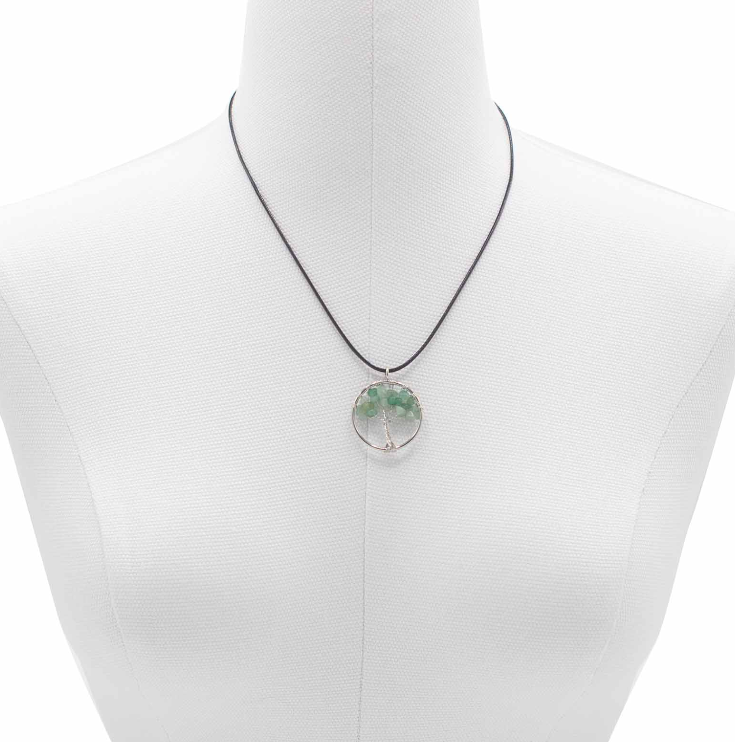 Pendentif Arbre de Vie Jade