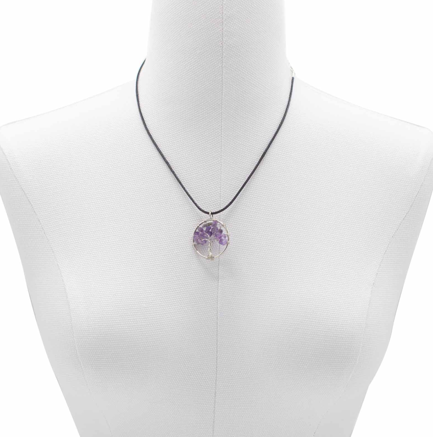 Pendentif Arbre de Vie Améthyste