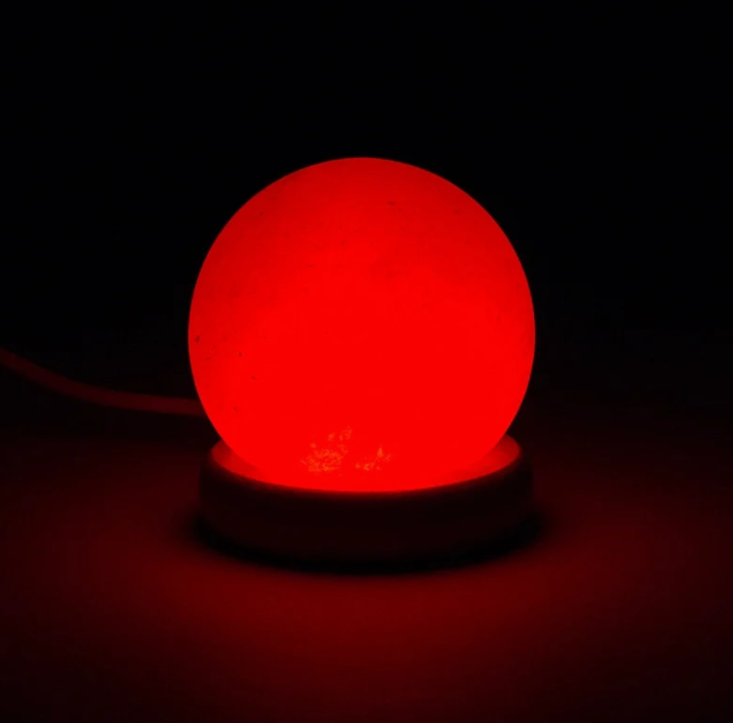 Mini-Salzkugellampe – 450 g – LED