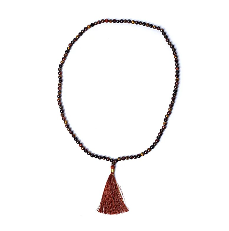 Mala 108 Tiger Eye/Cat Eye Beads