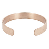 Bracelet Magnétique en Cuivre Martelé – 1098 Gauss