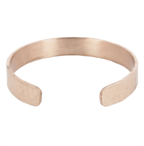Bracelet Magnétique en Cuivre Martelé – 1098 Gauss