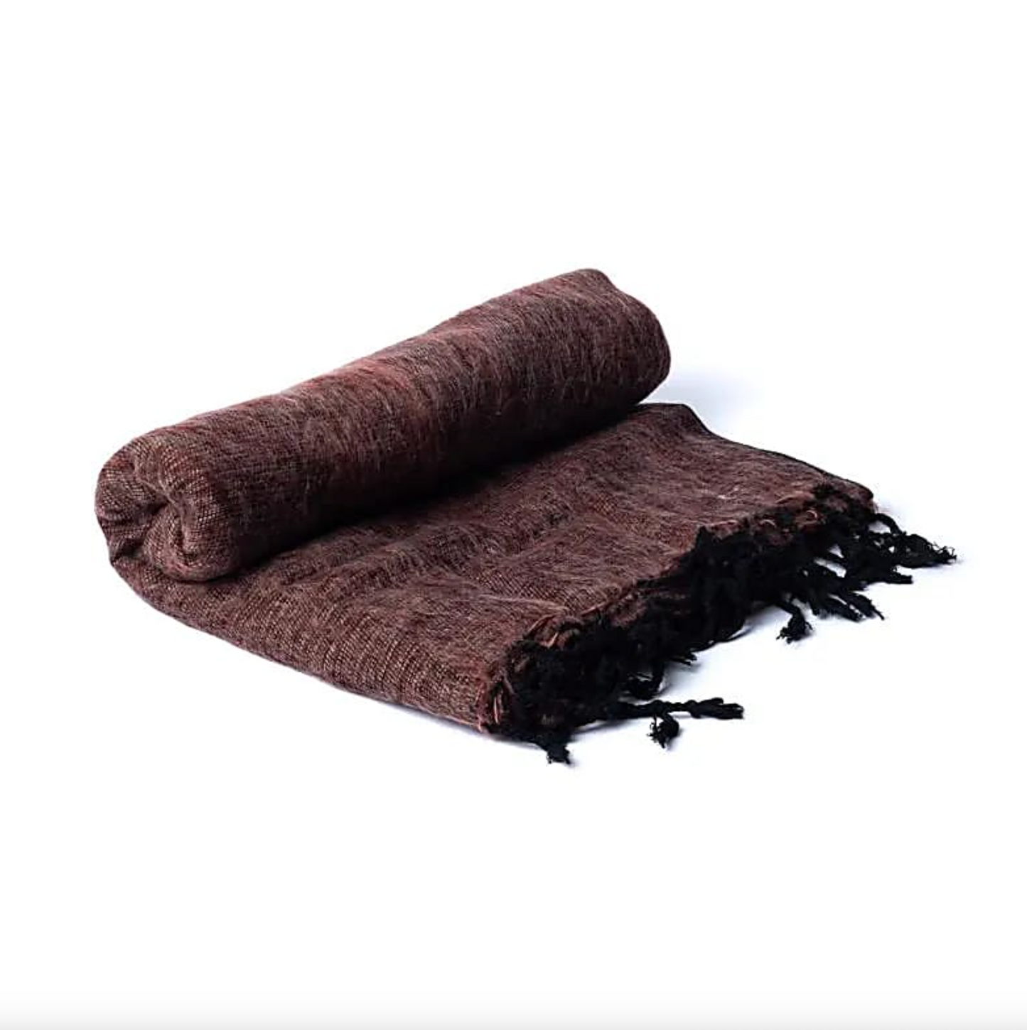 Tibetan Meditation Scarf - Chestnut - Tibet Universe