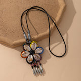 Collier Fleur de Coquillages Cauris