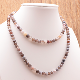 Collier Harmonie du Botswana – Agate du Botswana - univers tibet