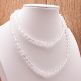 Collier Lumière Pure – Cristal de Roche - univers tibet