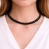 Collier Ancrage Protecteur – Tourmaline Noire - univers tibet