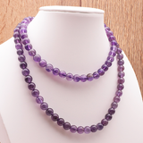 Collier Sérénité Spirituelle – Améthyste - univers tibet