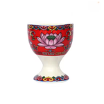 Coupes d'Offrandes Bouddhistes Lotus Sacré - Lot de 3 Rouge - univers tibet